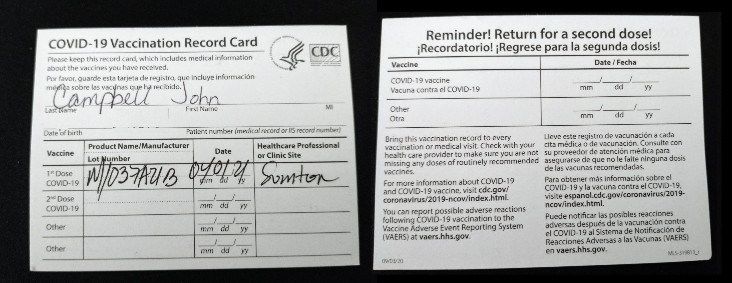 Tetanus Vaccine Side Effects Cdc