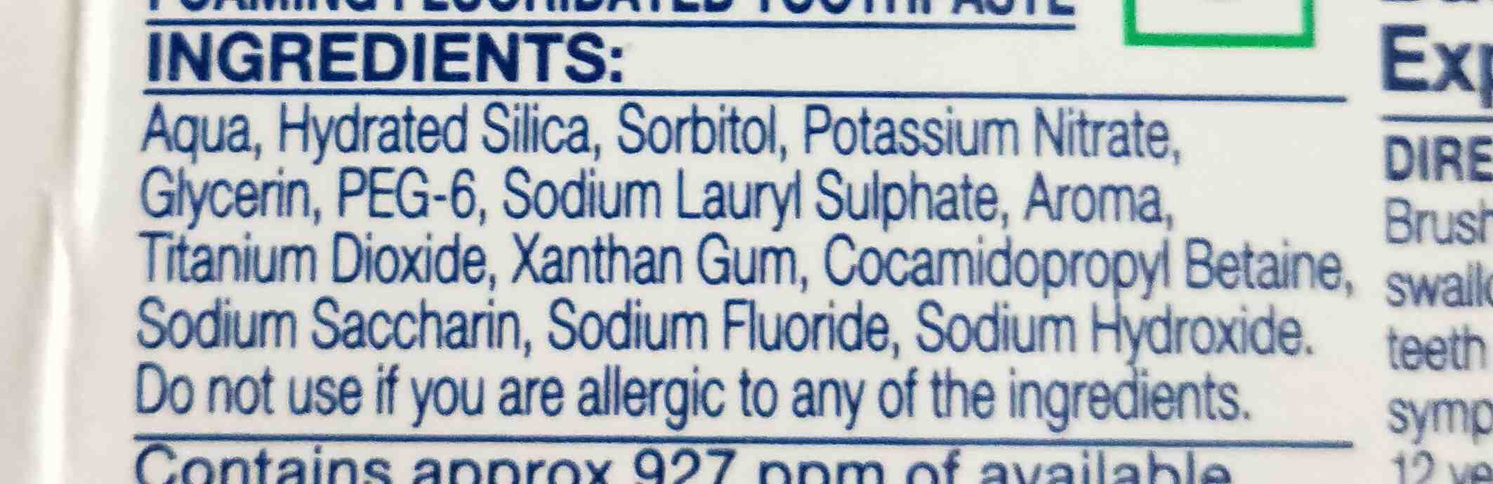 Minor Side Effects of Sodium Lauryl Sulfate Toothpaste